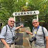Kuranda is a mountain town filled with shops and vendors, espcially opal vendors.  we saw some beautiful, and pricey, opals : Francisco Valladares