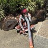 We were greeted by this Aboriginal playing the didgerdoo