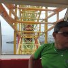 Franciso in the Ferris Wheel