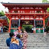 Yasaka Shrine (八坂神社, Yasaka Jinja), also known as Gion Shrine, is one of the most famous shrines in Kyoto. Founded over 1350 years ago