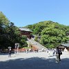 Tsurugaoka Hachimangu (鶴岡八幡宮, Tsurugaoka Hachimangū) is Kamakura's most important shrine. It was founded by Minamoto Yoriyoshi in 1063, and enlarged and moved to its current site in 1180