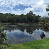 We walked over to this lake along a beautiful path